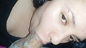 Shut Up Sexy Naughty Face Sucking Cock Whereas Wanting At The Digicam