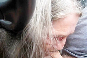 I Love Play Whore Spouse Took My Husband Out To Mouth Fuck His Cock & Suck Him Off & Getting Me Some Cum In My Mouth