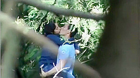Outside Intercourse Of School Lady Caught On By Classmate