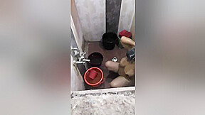 Desi Bhabhi Bathing Seize In