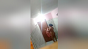At present Unique- Desi Tamil Bhabhi Bathing Document In