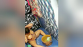At the moment Unique- Desi Bbw Bhabhi Bathing Document In