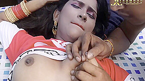 Lovely Indian Milf Fingered And Humped On Mattress