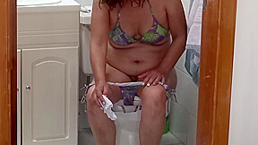Watching Stepmom Pissing On The Seaside And In The Home Whereas I Masturbate