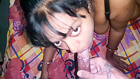 Attractive Bhabhi Get pleasure from My Bbc Dick And Cum In Mouth
